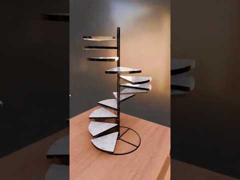 How to Make a Spiral Shelf in Blender 🌀