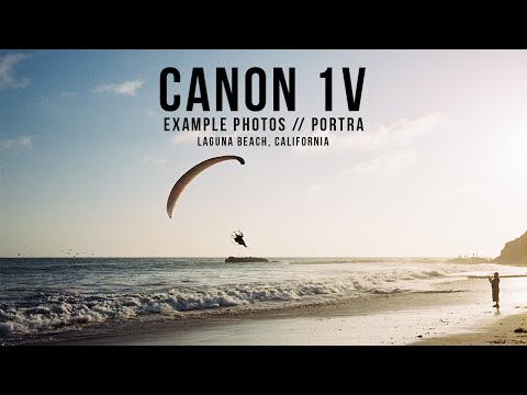 Canon 1V Film & Canon 85mm 1.8 Example Photos - Laguna Beach, California