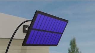 Solar Outdoor Lights - LED Motion Sensor Light with Remote Waterproof