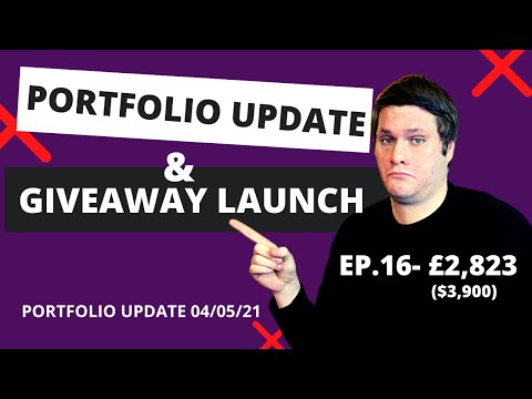 Stock Market Portfolio Update (04/05/2021) - $3,900 portfolio Review - Weekly Updates EP 16