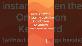 🔥Windows SECRET Trick You Never Knew! 😱  #Windows #WindowsTips #Shorts #ViralShorts #Productivity