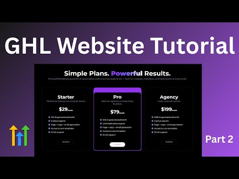 FREE Go High Level Ai Saas Website Course - Part 2