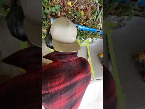 Installing Sink Outdoor Kitchen #diy#outdoorkitchen #sink