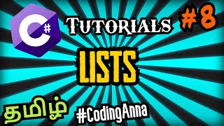 C# Tutorials (Episode8):: Lists in C#   || #CodingAnna || C# Tutorials For Beginners