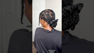 How to do a protective style that actually protects your hair and ends #bigbraids #naturalhair