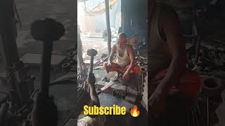 ⚒️Traditional Knife Making in Action😱#shorts #traditionalskills #villagelife #workinglife
