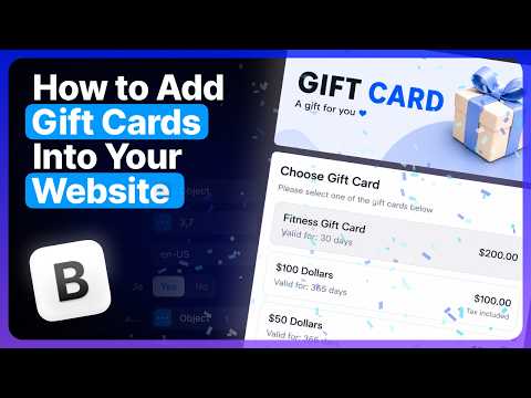How to Set Up and Integrate a Gift Card Component on Your Website