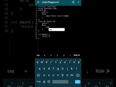 Single Level Inheritance in OOP | C++ #coding #programming