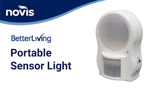 BetterLiving® Portable Sensor Light - automatic motion detecting lights for better home safety