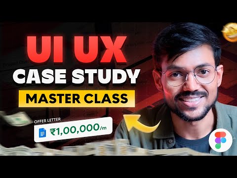 How to make your first UX Case Study in 2024 | complete guide with free template | Hindi