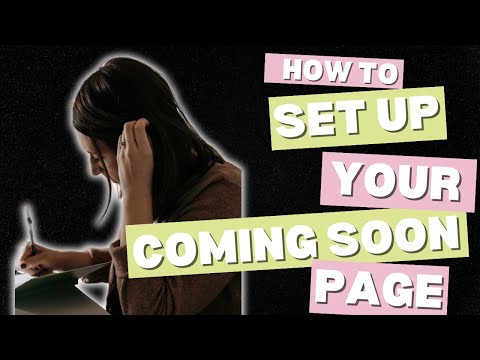 How to Set Up a Coming Soon Page in Showit | Showit Coming Soon Tutorial