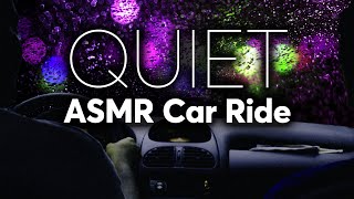 Quiet ASMR Rainy Car Ride 🚘 NO TALKING