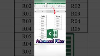 Excel Advanced Filter | Separate & Remove Duplicate Values. #excel