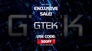 GTEK Sitewide Code! #SmartWorkspace #DigitalWhiteboard #MonitorGoals #50OFFSetup #50percentoff