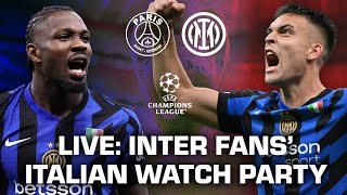 🔵 LIVE: Inter Milan fans' Italy watch party for the Champions League final vs. PSG | ESPN FC