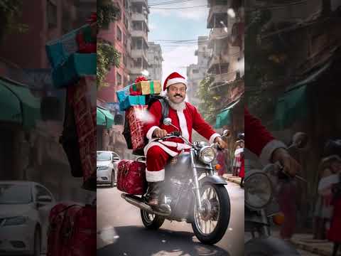 🎅✨ Unbelievable Dance Moves! Santa Claus Vijayakanth Joins Kids for an Epic Christmas Celebration!