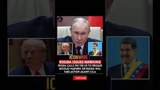 🚨 🇷🇺⚠️ Russia Issues ULTIMATUM: "Release Maduro, Or Else" #usa #russia #shorts