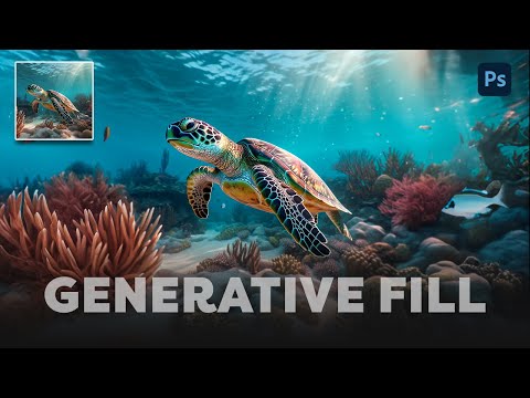 Expanding the Canvas with Gen Fill in Photoshop