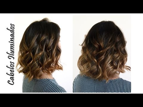 Sun kissed hair - Cabelos curtos iluminados/ passo a passo