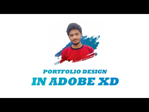 Portfolio Designing In Adobe XD