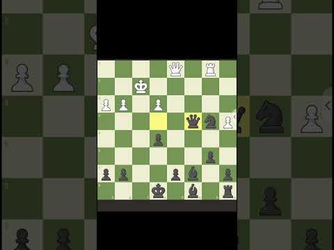 She Resigns After THIS Move #chackmate #chess