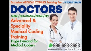 Advanced Medical Coding for Graduates-Call 8977924093