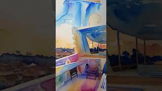 I love that AI can make anything watercolor #aieditingtools #aitools #aiwebsites #MagicHourAI