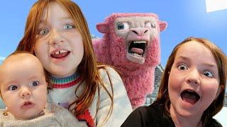 new FAMiLY MiNECRAFT SERVER!!  Starting a Survival World for 2026! our first dirt house & sheep beds