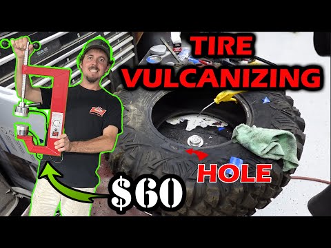 Will A $60 Vulcanizing Tool Rescue My $500 Utv Tire? Watch How It Works!