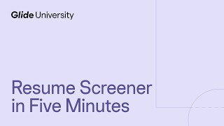 How to build an AI agent without code in 5 minutes (using Glide)