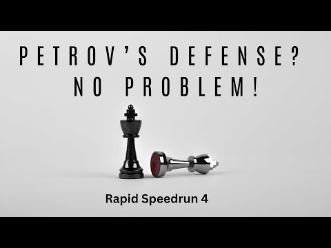 Crushing the Solid Petrov's Defense! Rapid Speedrun 4
