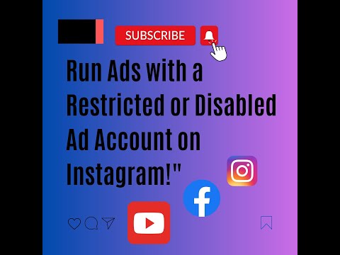 Run Ads with a Restricted or Disabled Ad Account on Instagram!"