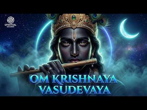 Om Krishnaya Vasudevaya 🕉️ | 108 Times Chanting | Powerful Meditation Mantra | 4K Video