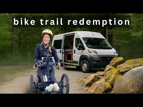 Wheelchair Vanlife Adventures - conquering the trails on my handcycle