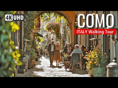 COMO Walking Tour 🇮🇹 | Explore Como Lake Jewel! (4K60)