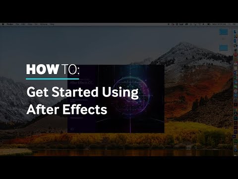 HOW TO: Learn After Effects 1.0