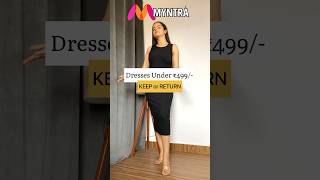 Myntra Dresses under ₹500 #myntra #myntrahaul #myntrafinds #myntravsmeesho #fyp #trending