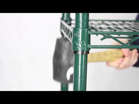 How to Adjust a Wire Shelf