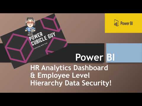 Power BI: HR Analytics Dashboard with Employee Hierarchy Data Security!