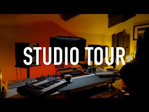 My MUSIC STUDIO/DESK SETUP - Full Tour