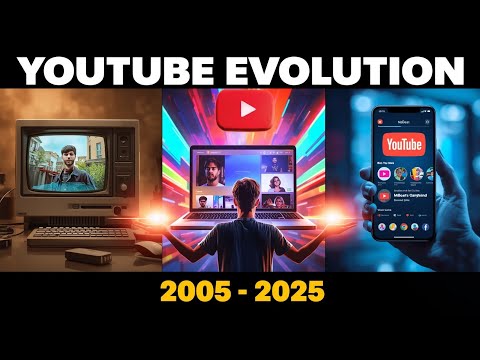 Evolution of YouTube (2005–2025) | From First Video to Global Empire♟️