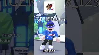 Your Month Your Pet.. #roblox #adoptme #shorts