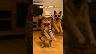 🐾🤠 Cat Dance #84 – Sheriff’s In the House! #CatDance84 #CowboyCat #DancingPets #CatVsDog #FunnyPets