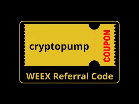 💸 Weex Exchange Referral Code: cryptopump | How to Register and Get Bonus