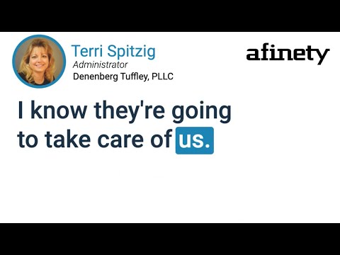 Denenberg Tuffley's has Trust in Team Afinety