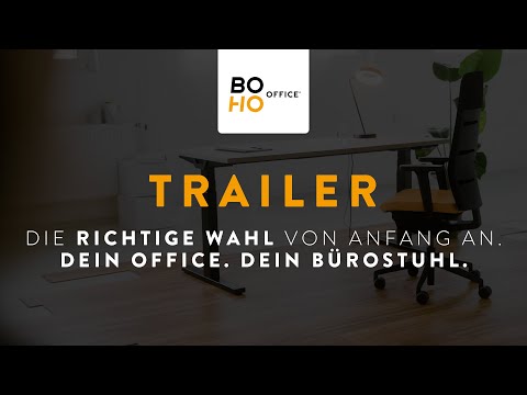 Trailer: Bürostuhl ergonomisch von boho office®