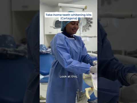Take home whitening kits (Cartagena, Dental Tourism Colombia)