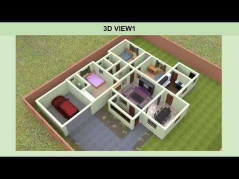 3 bedroom bungalow(animation)