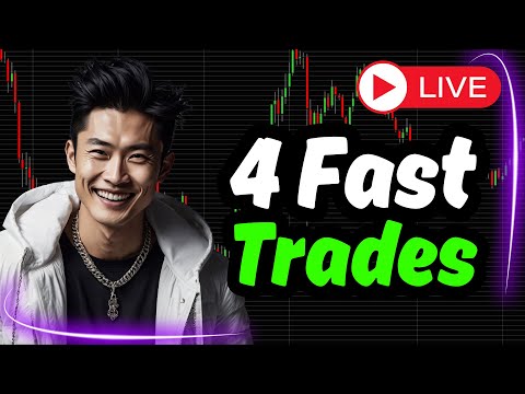 Funded Futures TPT Pro Account $3,385 In 1 minute @ 12:13 Timestamp (April 9, 2025)