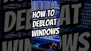 How to Debloat Windows 11